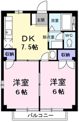 ファミール木下の物件間取画像